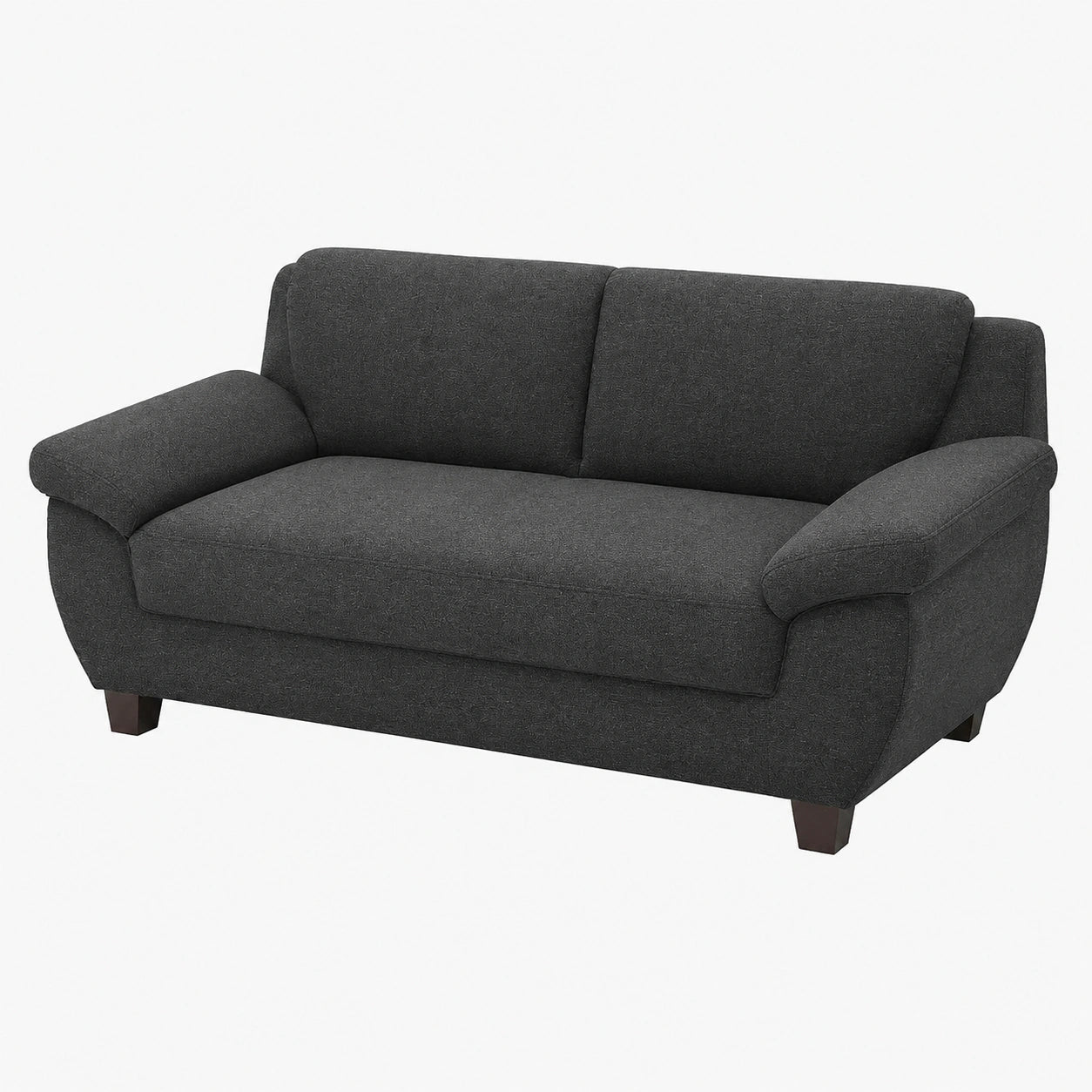 DOMO. 3-Sitzer Panama Sofa, anthrazit, Stilvolle Couch, 207 cm