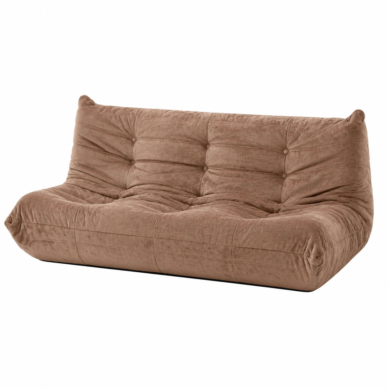 Upvilla Ergonomisches Bodensofa – Bequemes Schaumstoff-Sofa ohne Montage, Ideal für Wohnzimmer, Schlafzimmer, Gaming & Büro